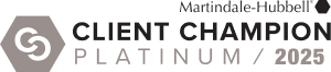 Martindale Client Champion Platinum Martindale Client Champion Platinum