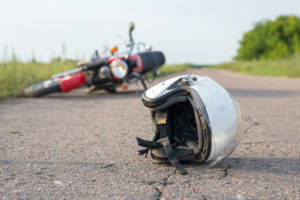 Motorcycle and Helmet